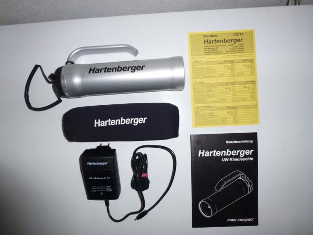 Hartenberger Maxi Compact Taucherlampe - 1